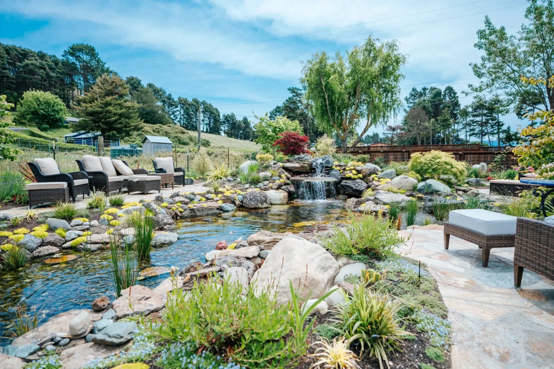 Landscape Design-Build in Humboldt County by J&G Lawn & Garden
